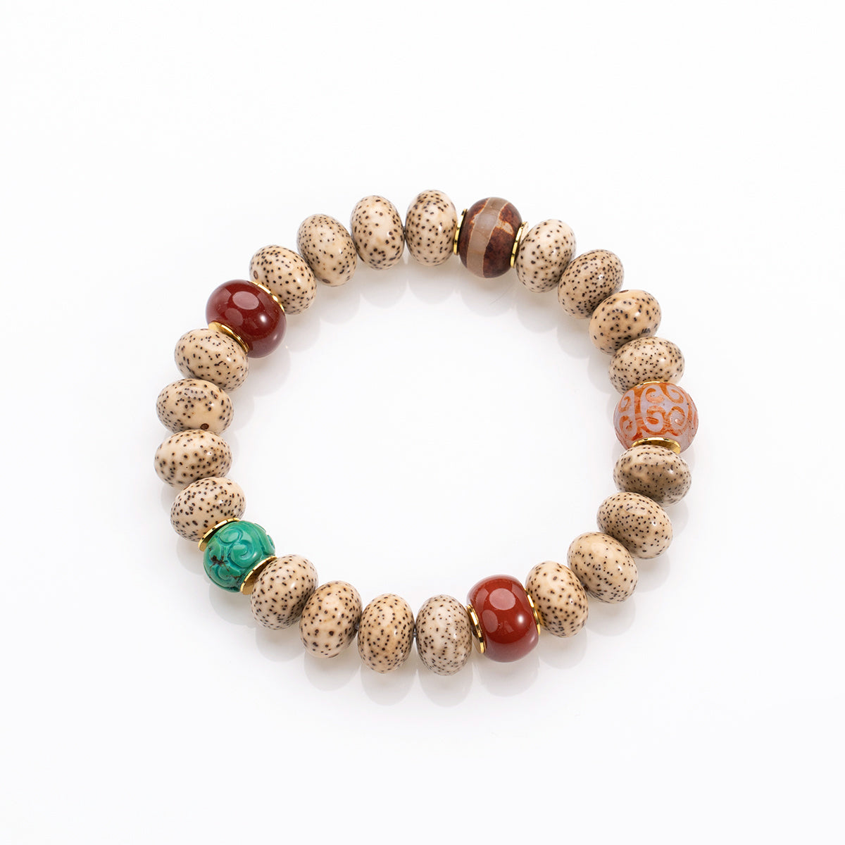 Agate Bracelet Quiet Shield Agate for bring protection