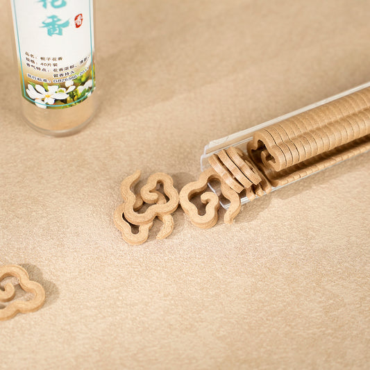 Gardenia Fragrance No-Binder Mini Coils - Handcrafted Aroma for Relaxation