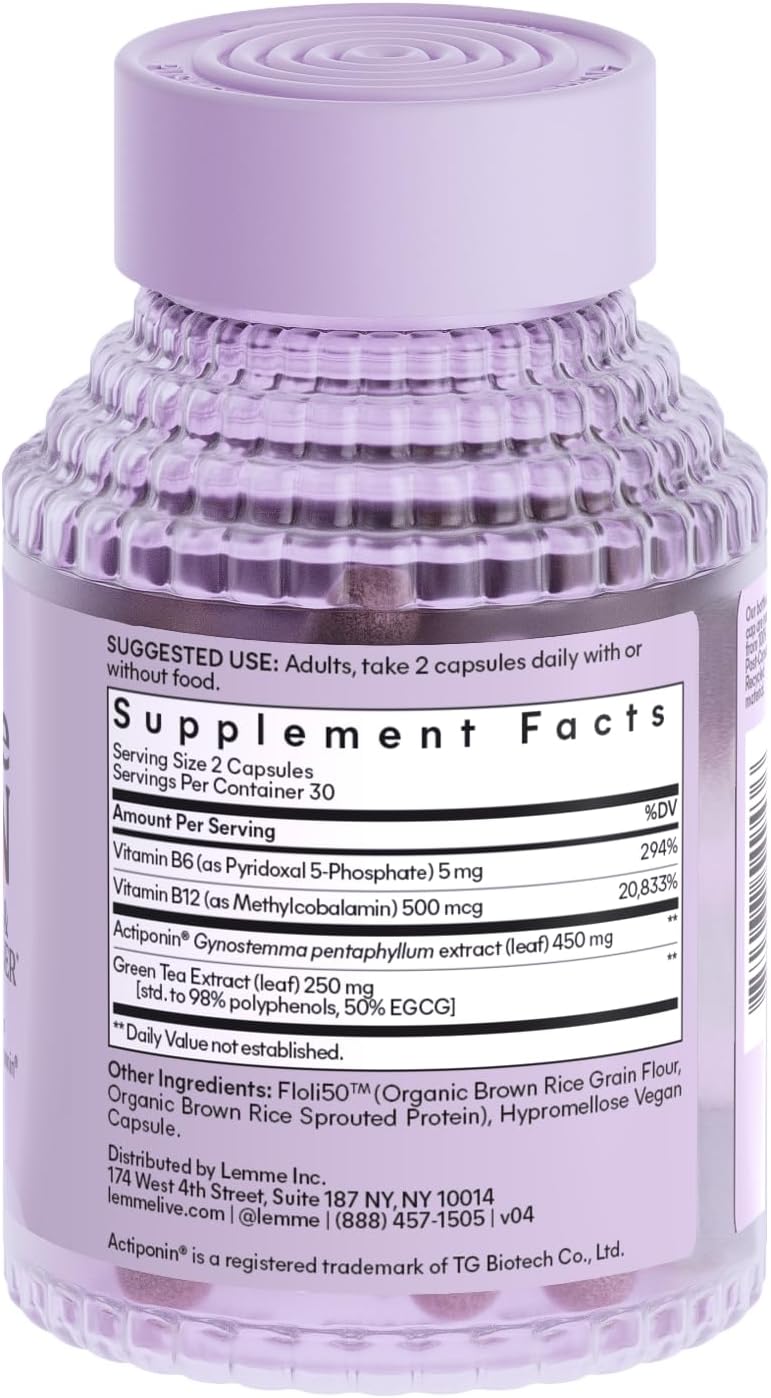 Lemme Burn Belly Fat Capsules for Metabolism Support, 30-Day Supply