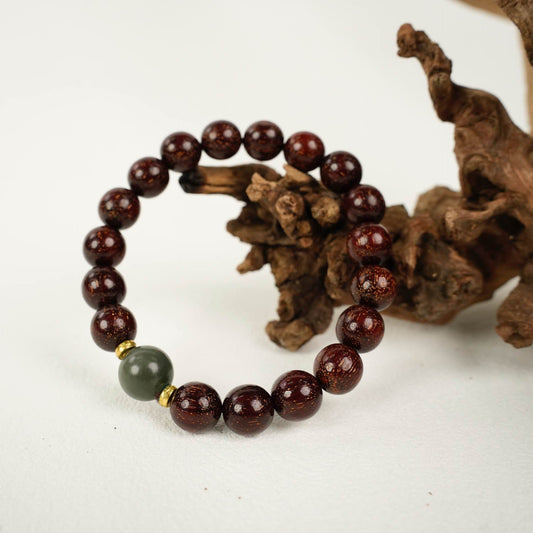 Red Sandalwood Bracelet: Warm, Grounding Beads for Daily Protection