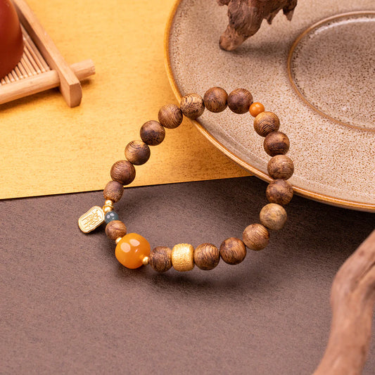 Agarwood Whisper: A Bracelet for Quiet Focus in a Busy World