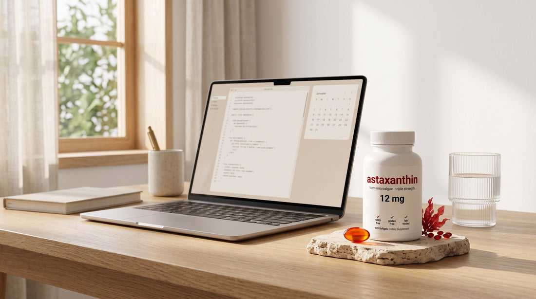 Power Up Your Daily Wellness: The Antioxidant Benefits of Astaxanthin for Skin and Eyes