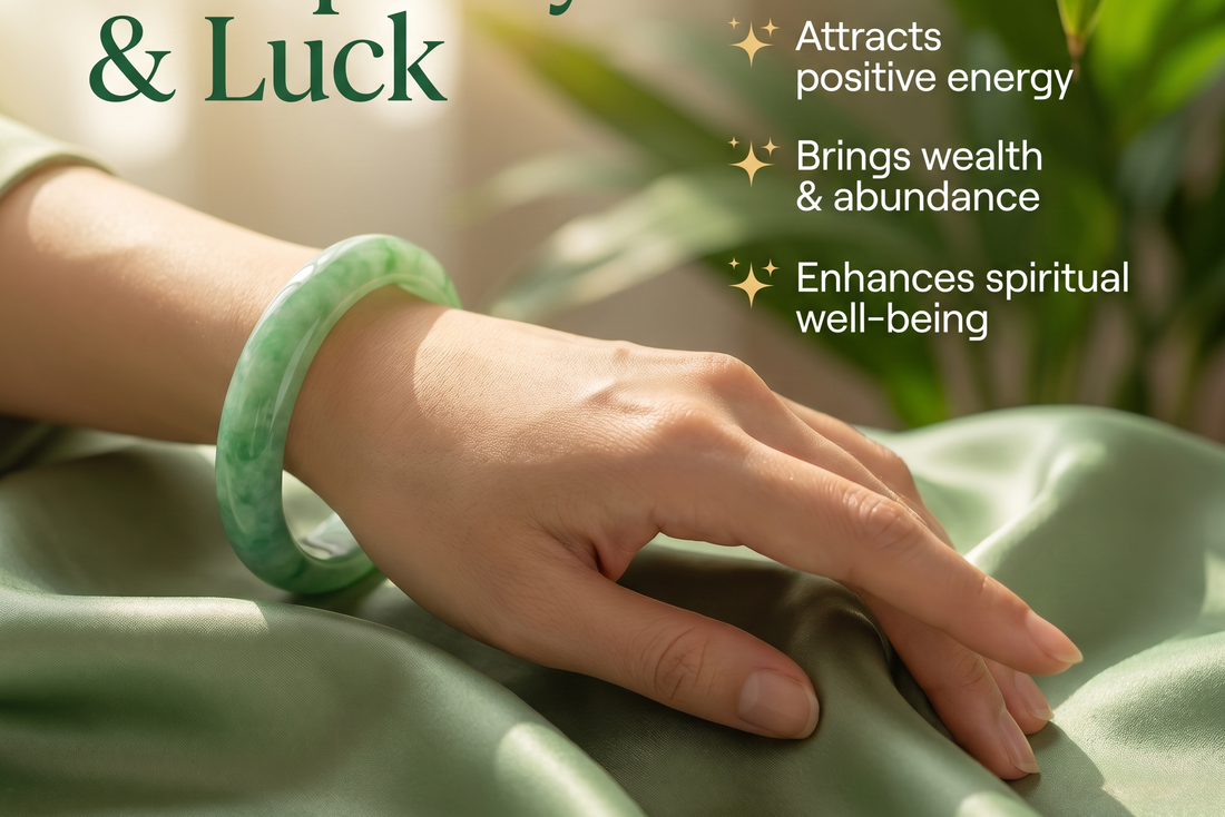 The Prosperity Bracelet: A Natural Jade Bangle for Everyday Grace and Quiet Abundance
