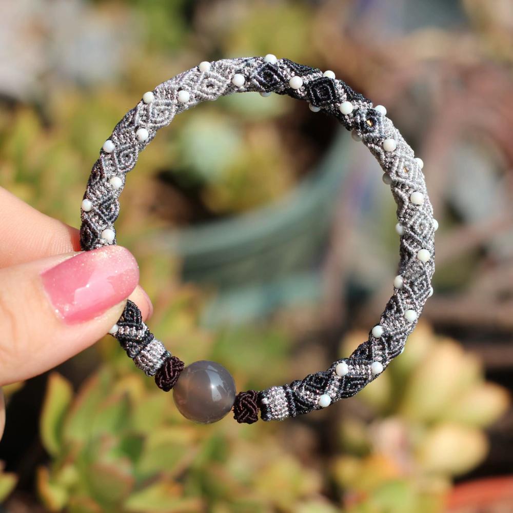 Meander Pattern Bracelet DIY Kit — Make Your Own Woven Bracelet