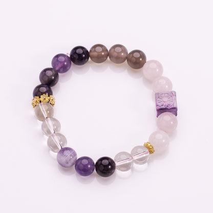 Focused Flow A Crystal Bracelet Crystal for attract luck