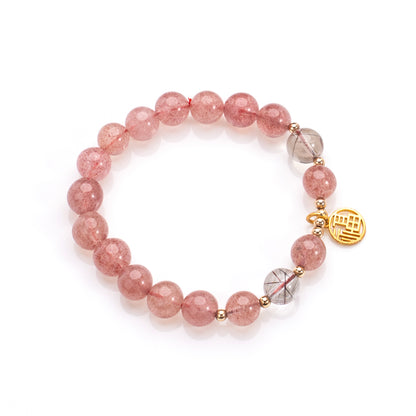 A Crystal Bracelet: Crystal to for daily grounding and mindful focus