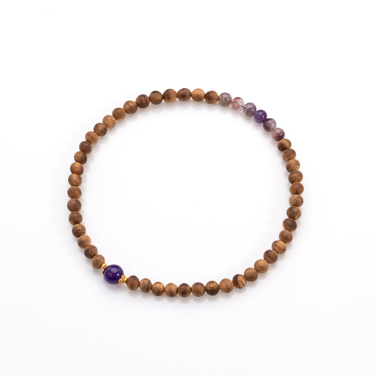 Centered and Clear Agarwood Crystal for invite calm