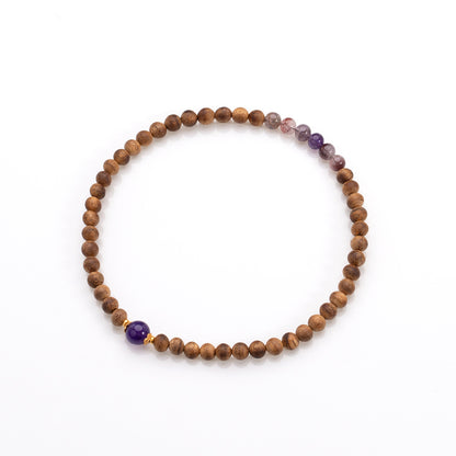 Centered and Clear Agarwood Crystal for invite calm