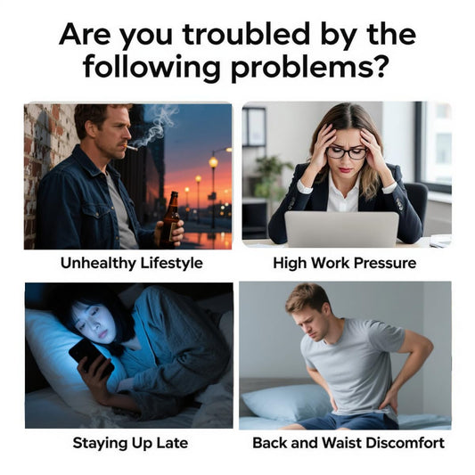 Ginseng Five Treasures Tea, Natural Chinese Herbal Kidney Cleanse detox Tea for Men and Women