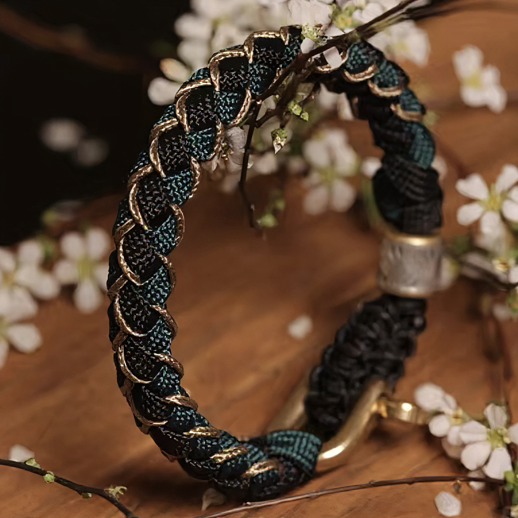 Meander Pattern Bracelet: Choose Your Own Woven Bracelet