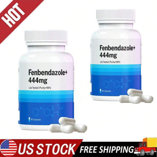 Fenben Concentrate Capsules (444mg Each) | 90 Capsules Total | 99% Pure, Independently Verified