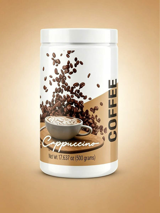 Evolution Coffee Cappuccino Flavor Beverage Creamy With L-Carnitine A Dietary Supplement Product