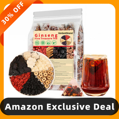 Amazon Best-Selling Ginseng Six Treasure Tea: Now 30% OFF, Fulfilled directly by Amazon