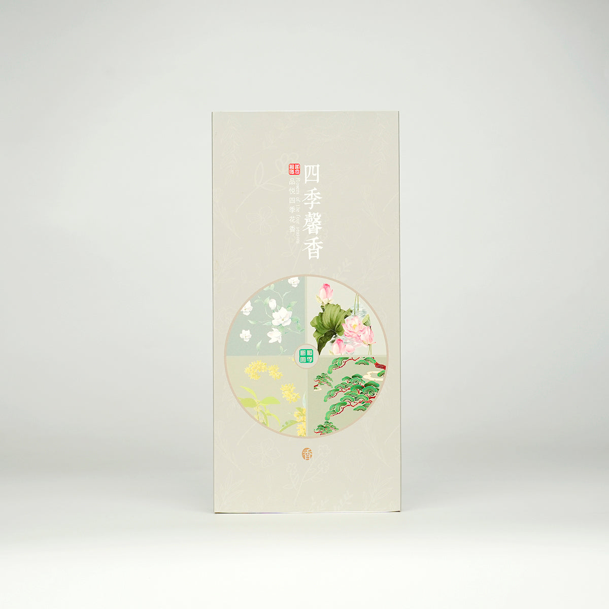 Four seasons Handmade Incense Gift Set – 4 Fragrances Natural Incense Sticks Set