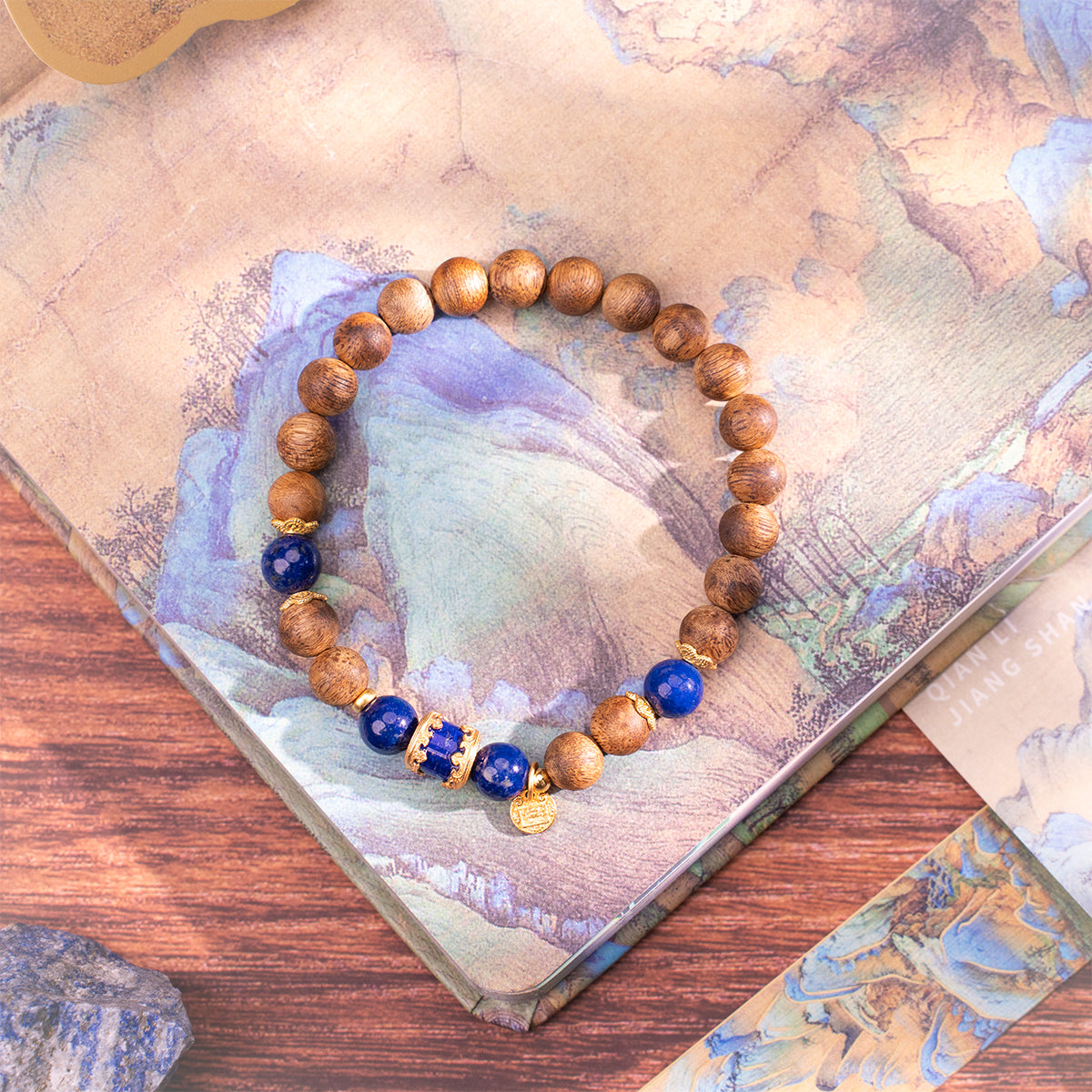 Agarwood Bracelet for Healing Light Agarwood for daily grounding and mindful focus