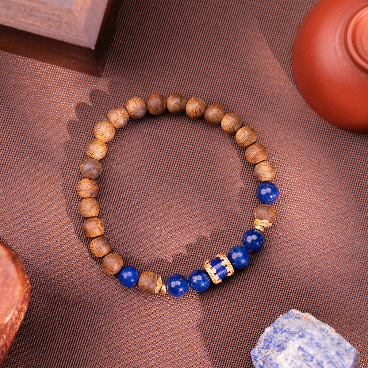 Agarwood Bracelet Restorative Path Agarwood for emotional healing