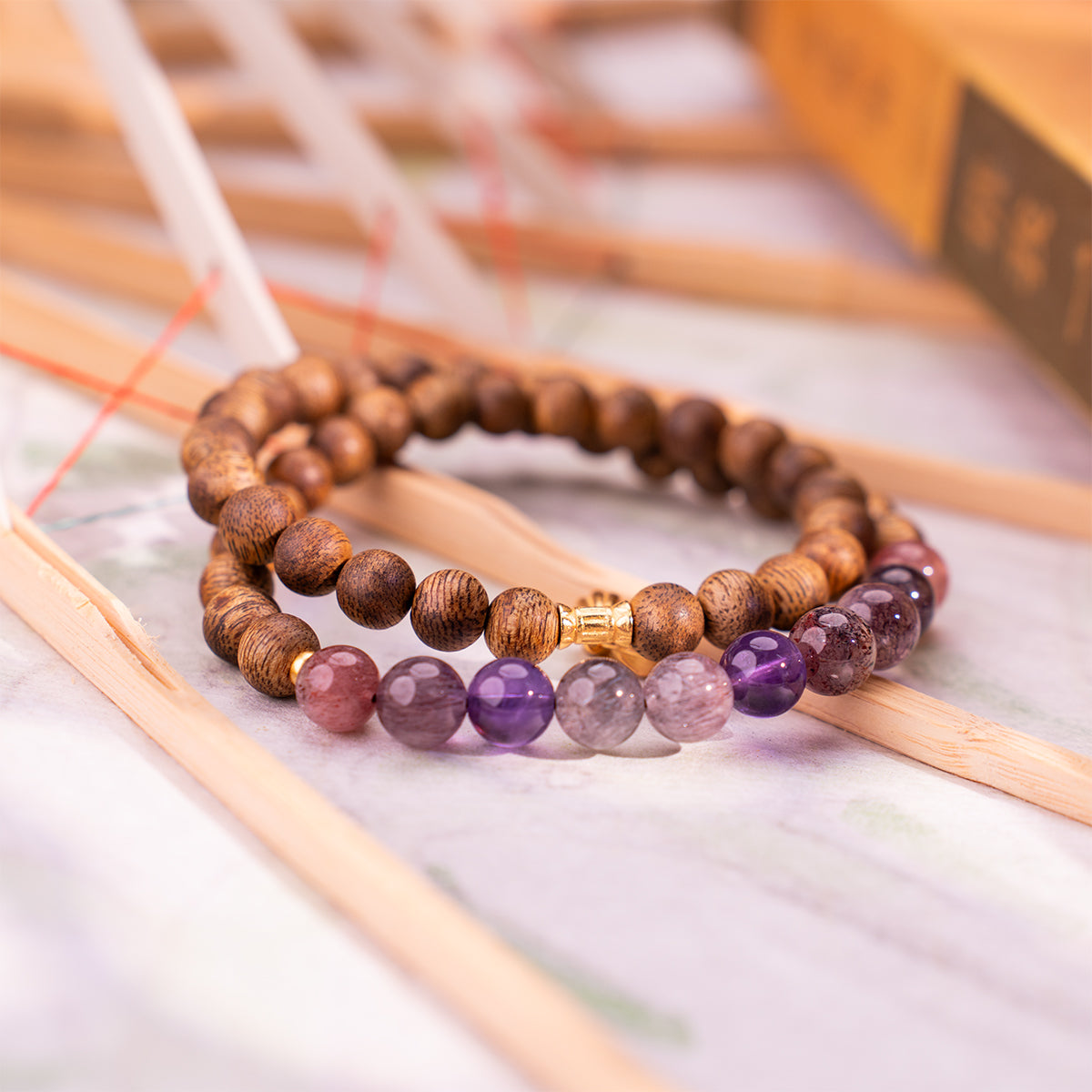 Focused Flow by Agarwood Whisper Agarwood Crystal that supports meditation