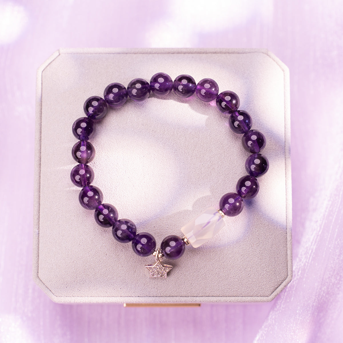Mindful Balance wrist talisman Crystal for attract luck