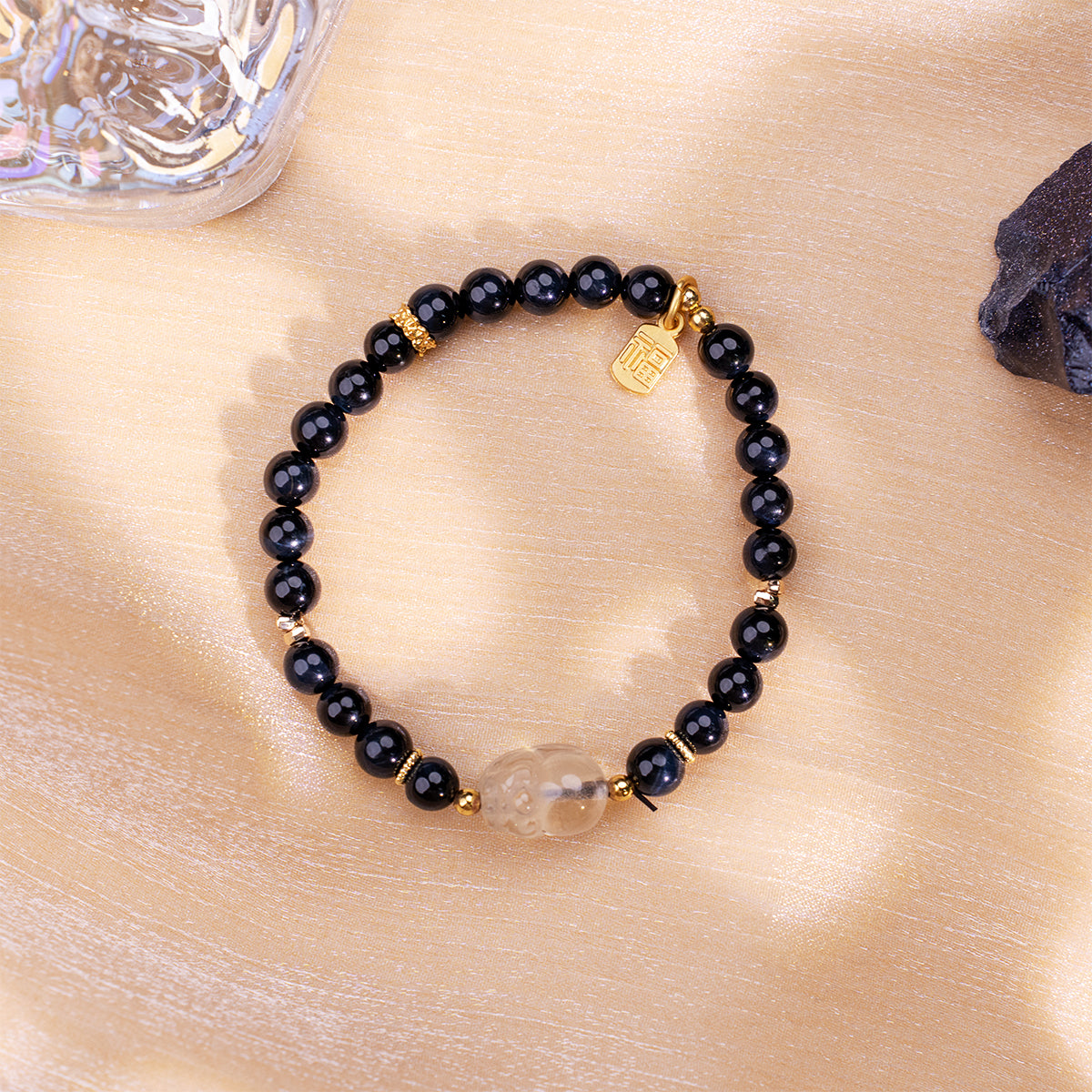 Crystal Bracelet for Mindful Balance Crystal for steady focus