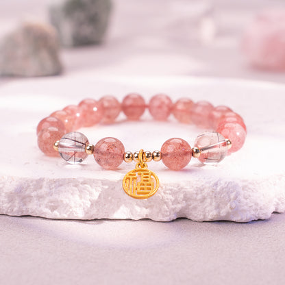 A Crystal Bracelet: Crystal to for daily grounding and mindful focus
