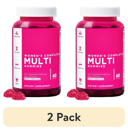 Goli Women's Complete Multivitamin Vegan Gummies, 60 Count