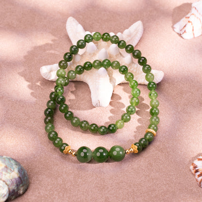 The Evergreen Path Centered and Clear Jade for encourage prosperity