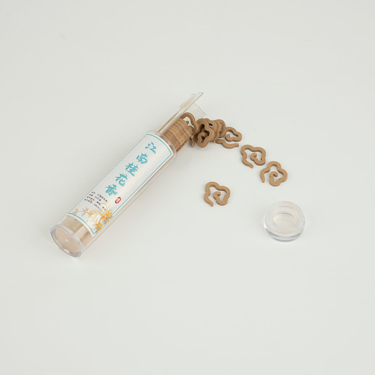Osmanthus Fragrance No-Binder Mini Coils - Handcrafted Aroma for Relaxation