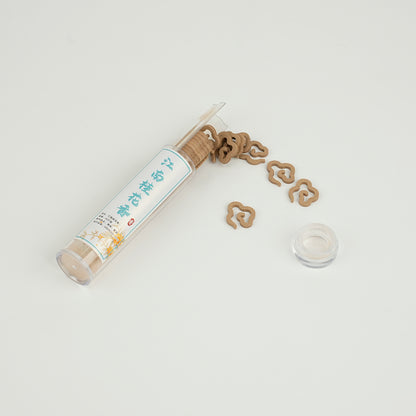 Osmanthus Fragrance No-Binder Mini Coils - Handcrafted Aroma for Relaxation