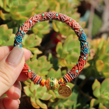 Meander Pattern Bracelet DIY Kit — Make Your Own Woven Bracelet