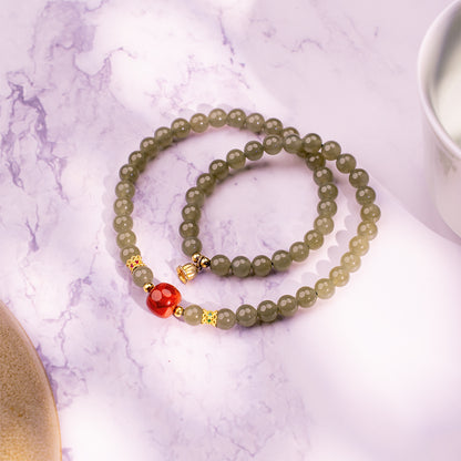 The Grounded Band Agate Jade for emotional healing
