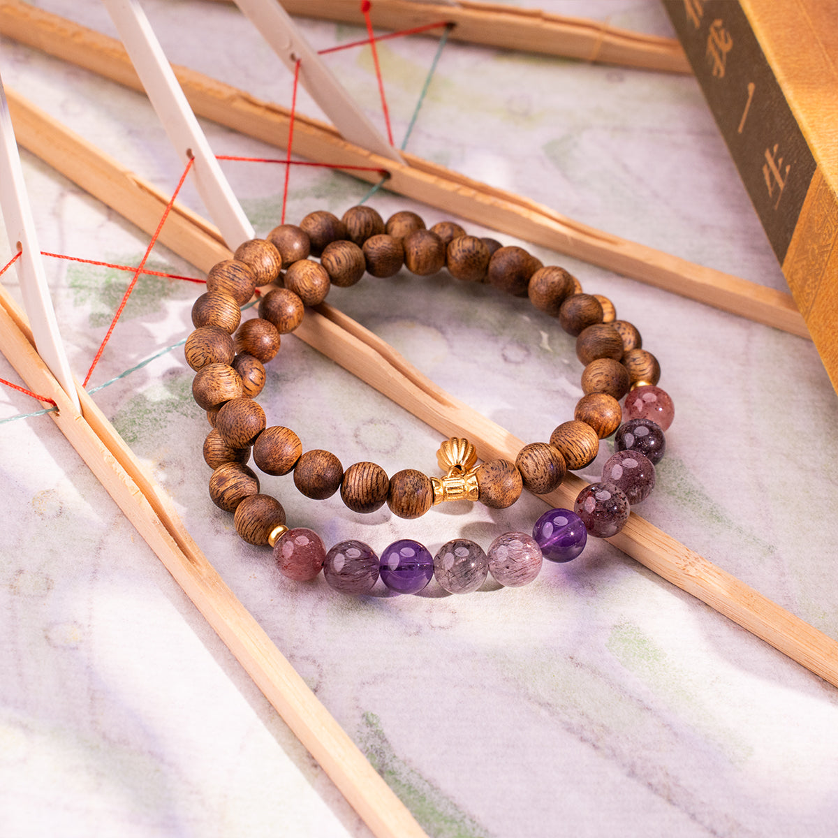 Focused Flow by Agarwood Whisper Agarwood Crystal that supports meditation