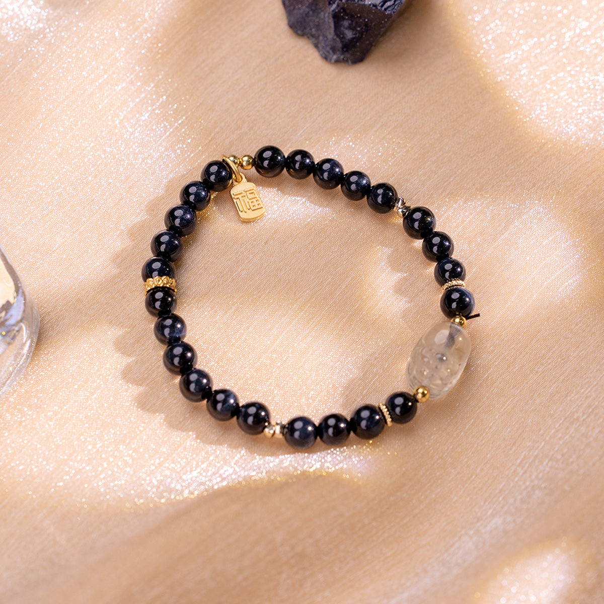 Crystal Bracelet for Mindful Balance Crystal for steady focus