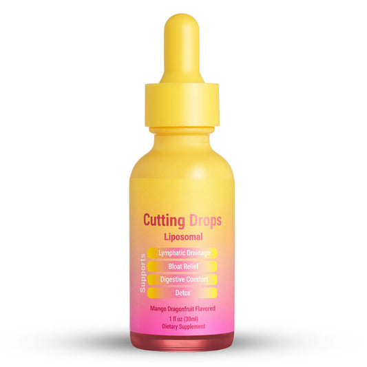 LeeFar Cutting Drops – Lymphatic-Focused Debloat Formula with Dandelion, Cleavers, Burdock & Elderberry for Lymphatic Drainage, Bloat Relief, Digestive Comfort and Detox – Mango Dragonfruit Flavor, 30 Servings