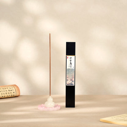 VerdantStrand Handcrafted Millennium Black Agarwood Incense Sticks - 30g