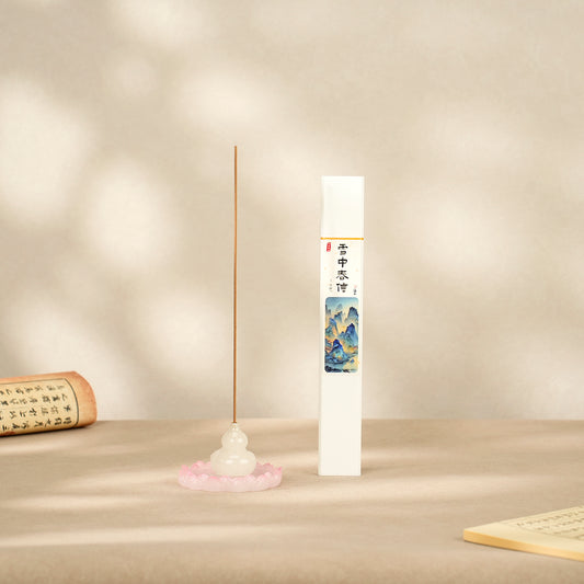 VerdantStrand Handcrafted Xuezhong Chunxin Incense Sticks - 30g