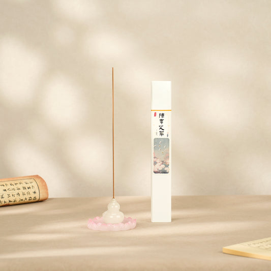 VerdantStrand Handcrafted Aged Mugwort Incense Sticks - 30g