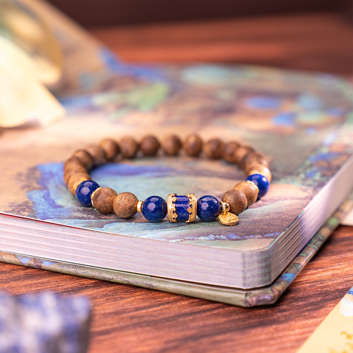 Agarwood Bracelet for Healing Light Agarwood for daily grounding and mindful focus