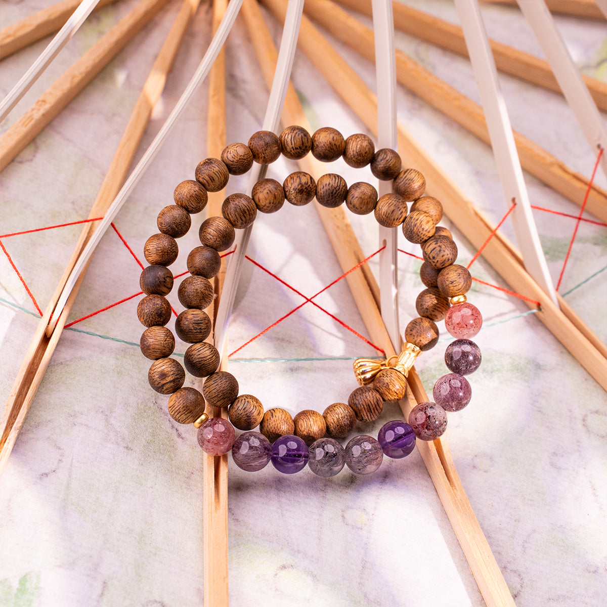 Focused Flow by Agarwood Whisper Agarwood Crystal that supports meditation