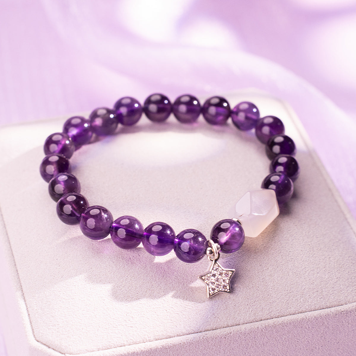 Mindful Balance wrist talisman Crystal for attract luck