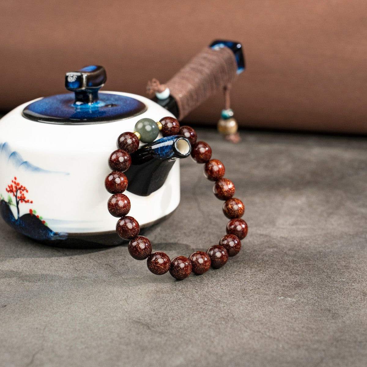 Red Sandalwood Bracelet: Warm, Grounding Beads for Daily Protection