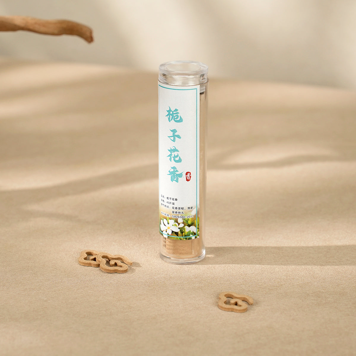 Gardenia Fragrance No-Binder Mini Coils - Handcrafted Aroma for Relaxation