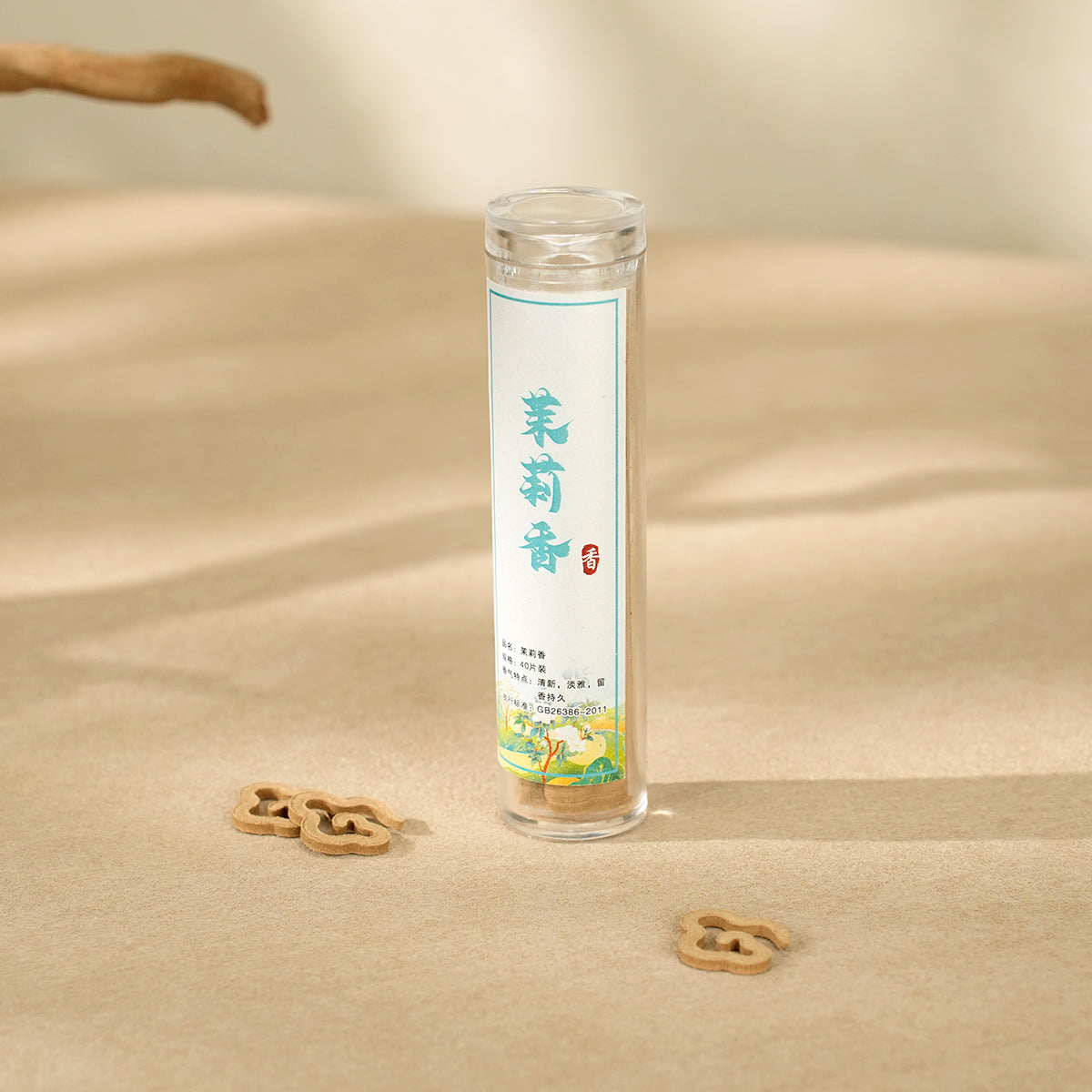 Jasmine Fragrance No-Binder Mini Coils - Handcrafted Aroma for Relaxation