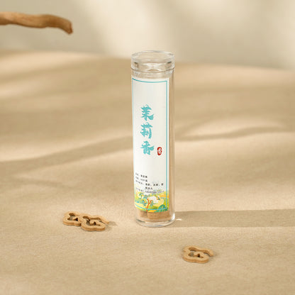 Jasmine Fragrance No-Binder Mini Coils - Handcrafted Aroma for Relaxation