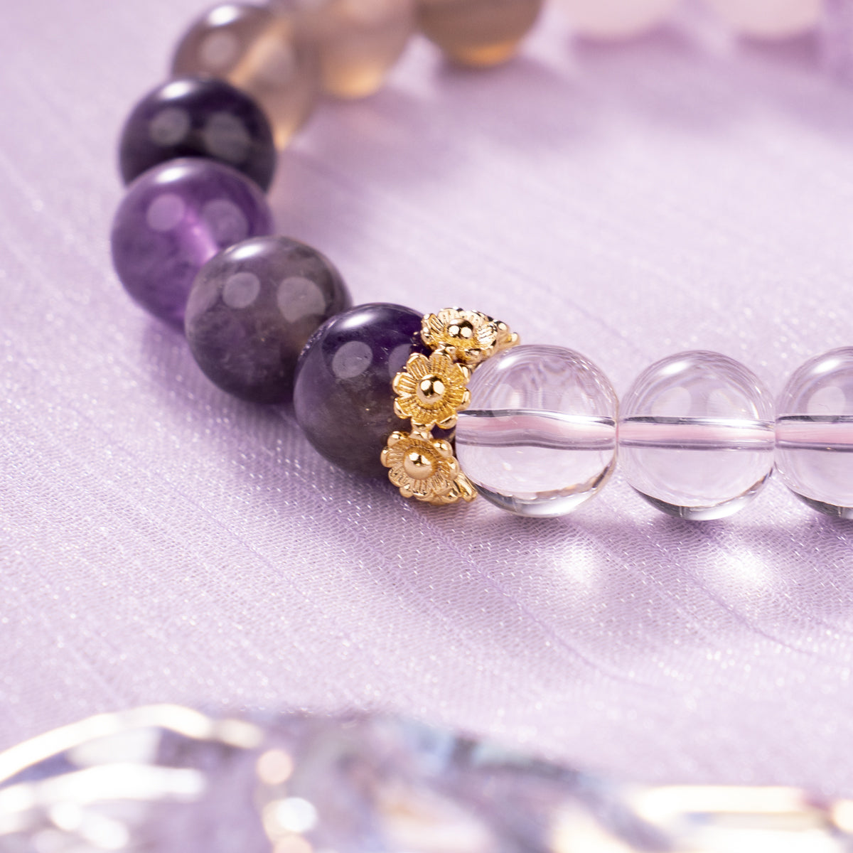 Focused Flow A Crystal Bracelet Crystal for attract luck