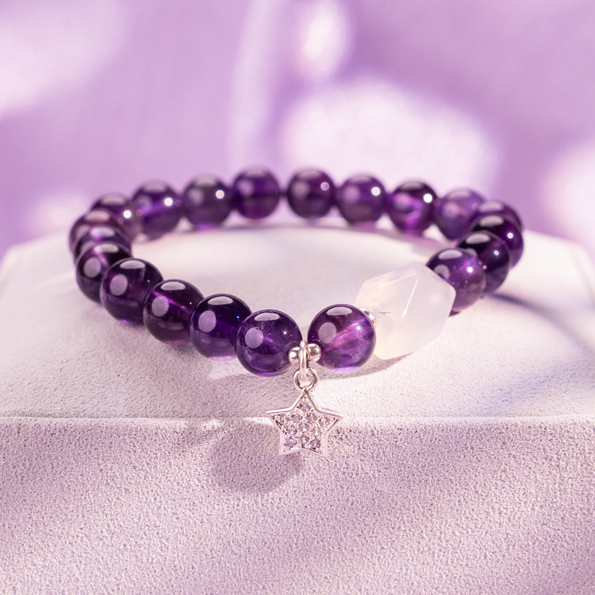 Mindful Balance wrist talisman Crystal for attract luck