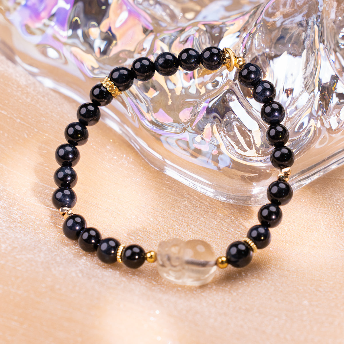 Crystal Bracelet for Mindful Balance Crystal for steady focus