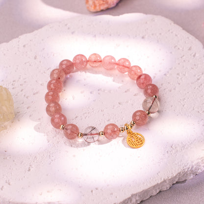 A Crystal Bracelet: Crystal to for daily grounding and mindful focus