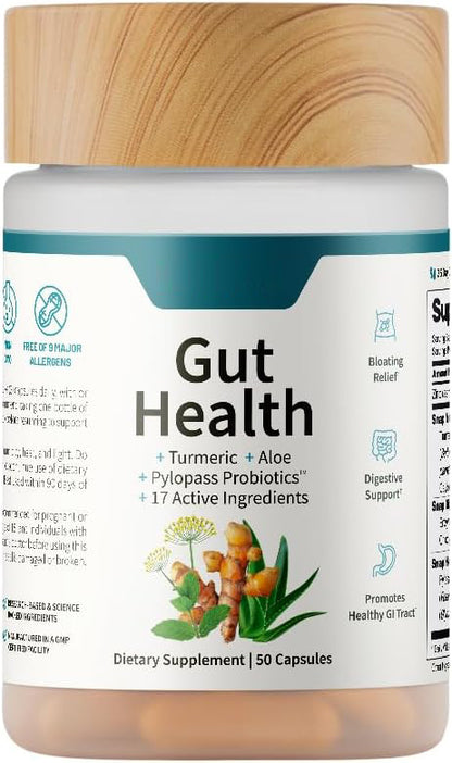 Snap Supplements Gut Health Supplement & Organic Spirulina Chlorella Bundle