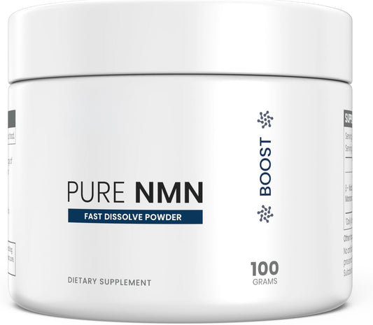 Renue By Science NMN Powder | 100g Fast Dissolve Powder Supplement | 500mg Nicotinamide Mononucleotide per Serving | Manufactured in the USA Third-Party Tested