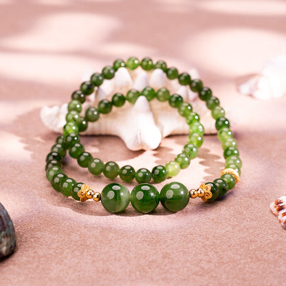 The Evergreen Path Centered and Clear Jade for encourage prosperity